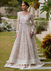 Dreamy Pale Pink Bridal Ensemble – Handcrafted with Elegance