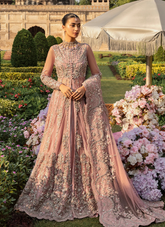 16 Blush Rose Embellished Bridal Kalidaar