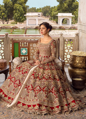 Juri Bridal Masterpiece – Open-Cut Silhouette with Arabesque Jaal