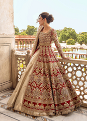 Juri Bridal Masterpiece – Open-Cut Silhouette with Arabesque Jaal