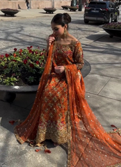 18 Sunset Radiance in Rust & Gold