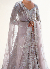 18 Lilac Silver Embellished Bridal Kalidaar