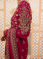 19 Embellished Red Bridal Saree