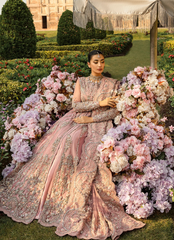 16 Blush Rose Embellished Bridal Kalidaar