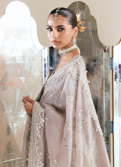 18 Lilac Silver Embellished Bridal Kalidaar