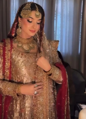 18 Golden Royalty Bridal Look