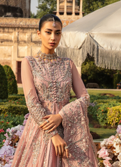 16 Blush Rose Embellished Bridal Kalidaar