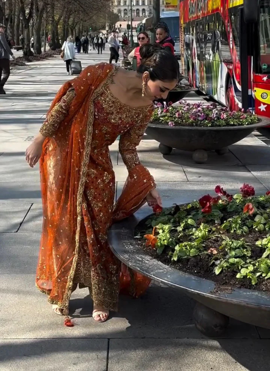 18 Sunset Radiance in Rust & Gold